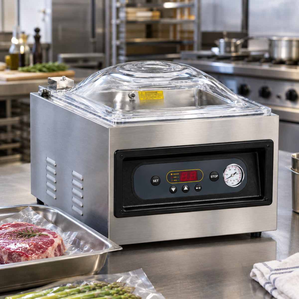 Envasadora al vacío Atmósfera Progresiva en Cocina