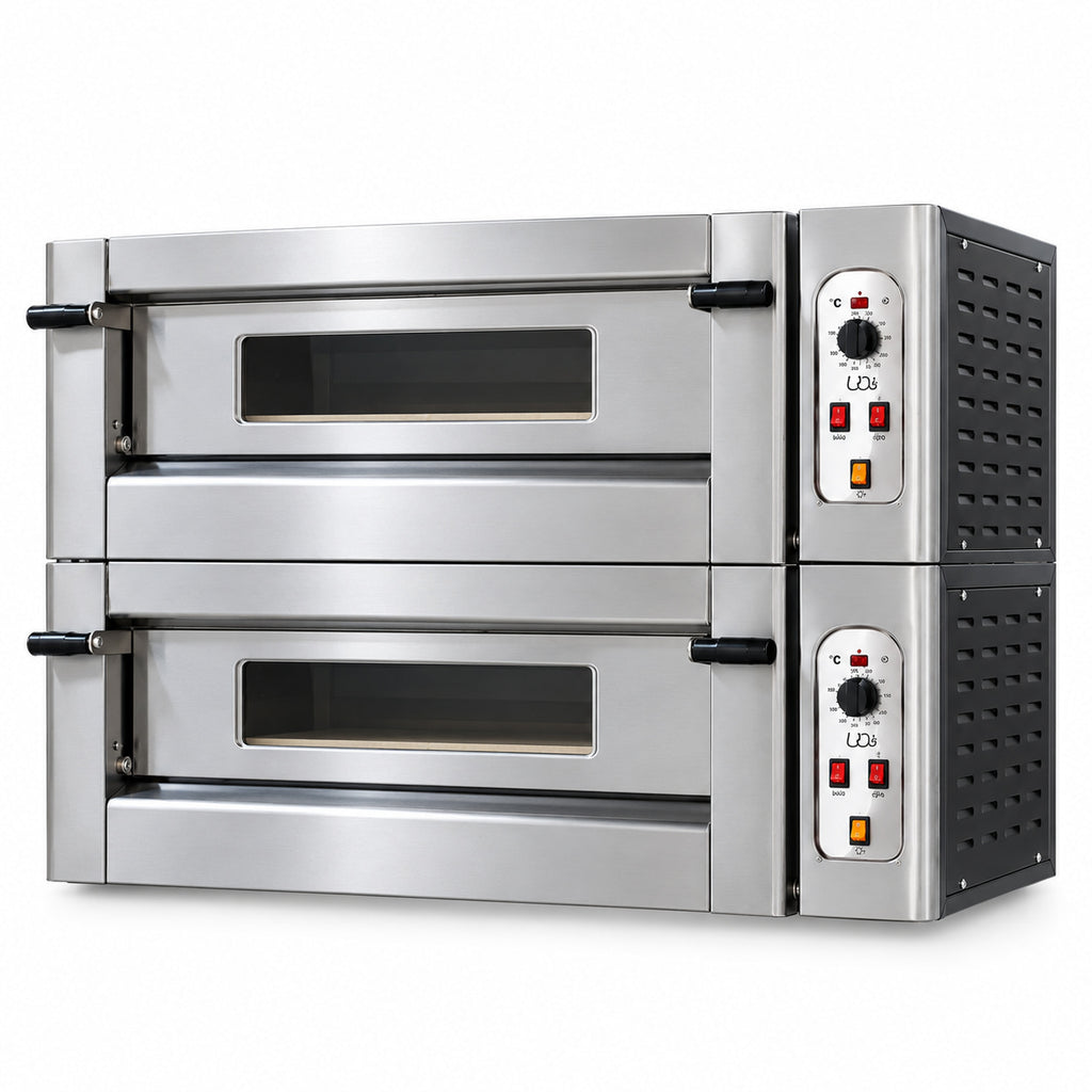 Horno de pizza doble cámara
