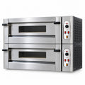 Horno de pizza doble cámara