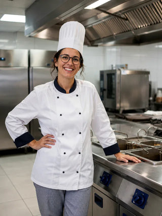Profesional de cocina en un negocio de hostelería