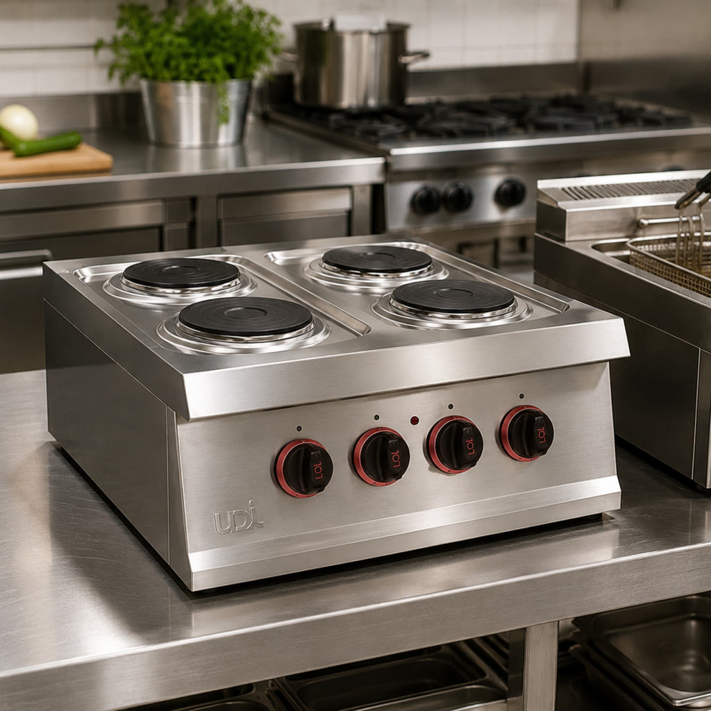 Cocina Eléctrica 4 Quemadores Real