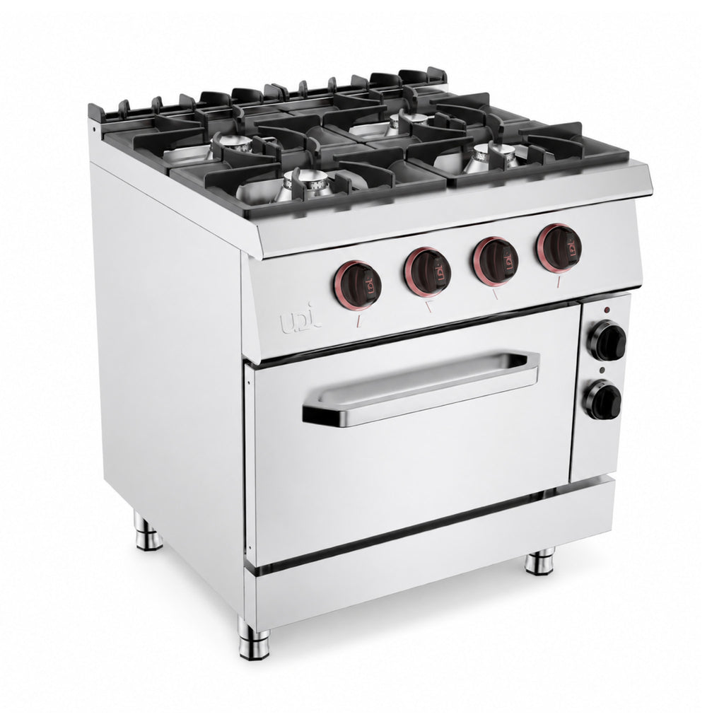 Cocina Gas de 4 fuegos y Horno