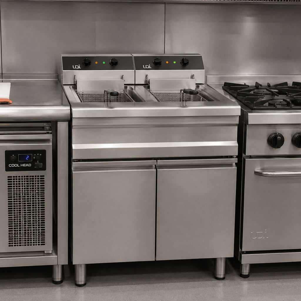 Freidor Industrial Doble Cuba Cocina
