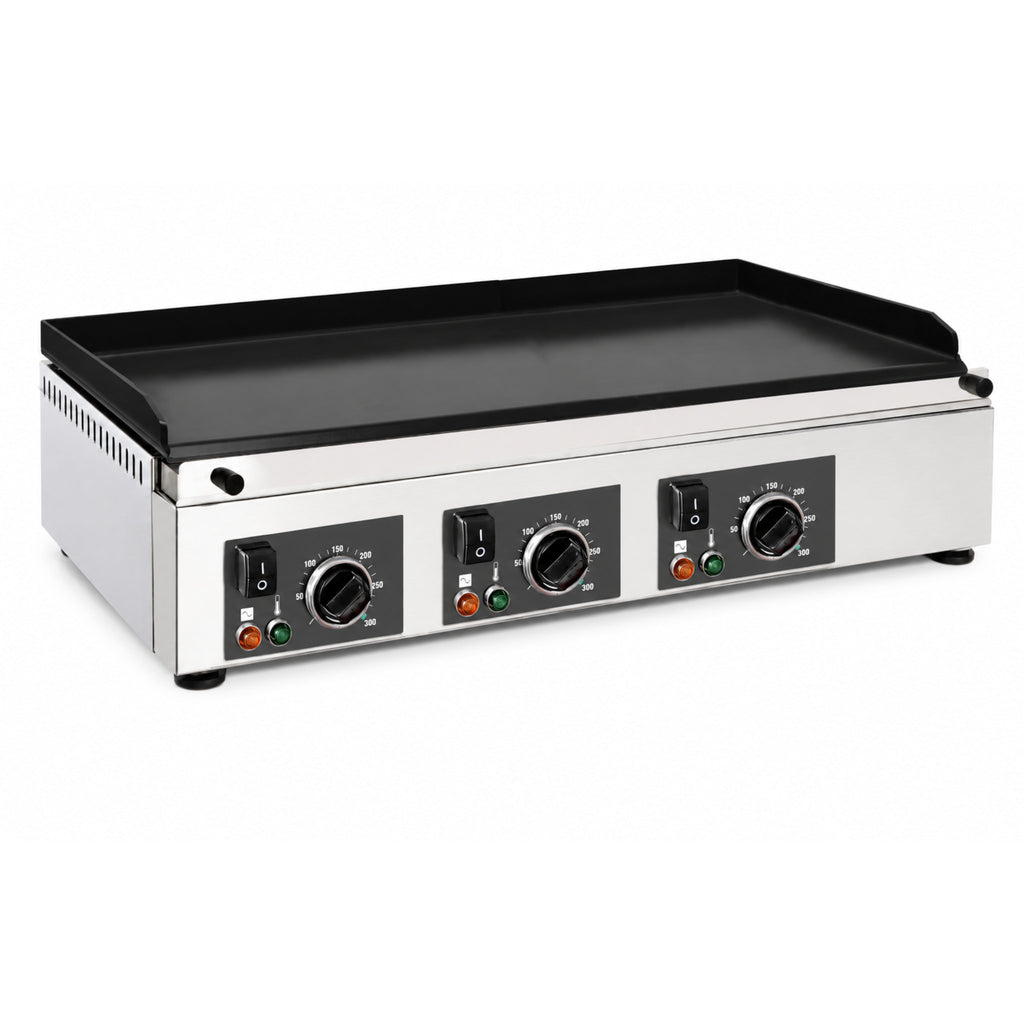 Plancha Eléctrica Profesional | 3 Zonas